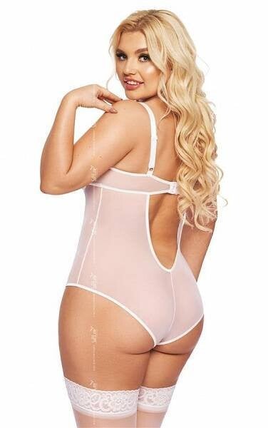 Amanda Body valkoinen, plus size