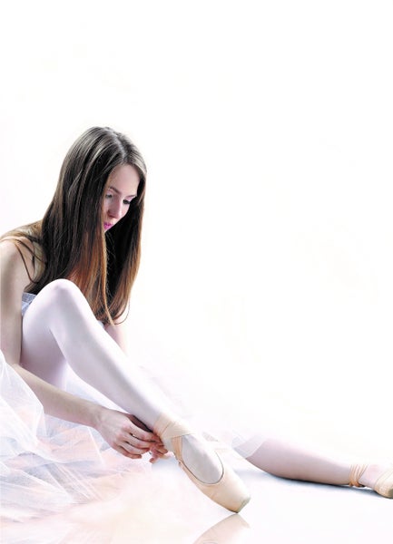 Isadora Balettisukkahousut  50 den, valkoiset