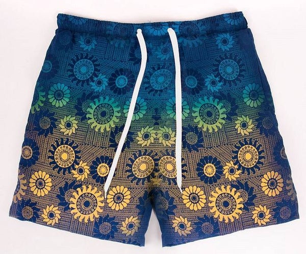 Sunflower Uimashortsit siniset/keltaiset